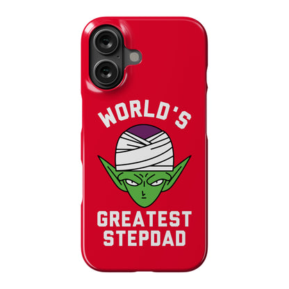 World's Greatest Stepdad Piccolo Parody Phone Case