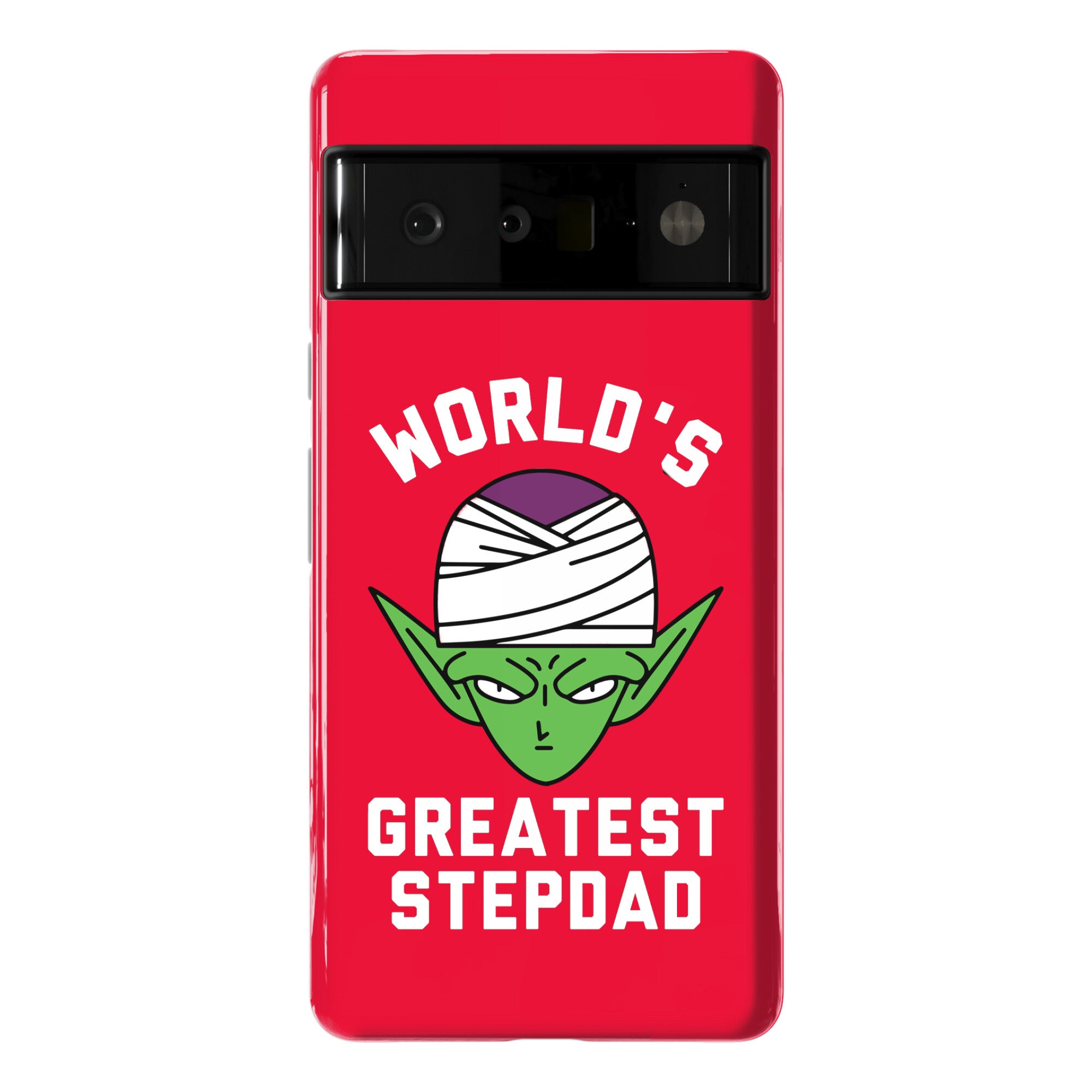World's Greatest Stepdad Piccolo Parody Phone Case