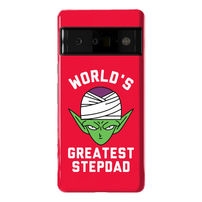 World's Greatest Stepdad Piccolo Parody Phone Case