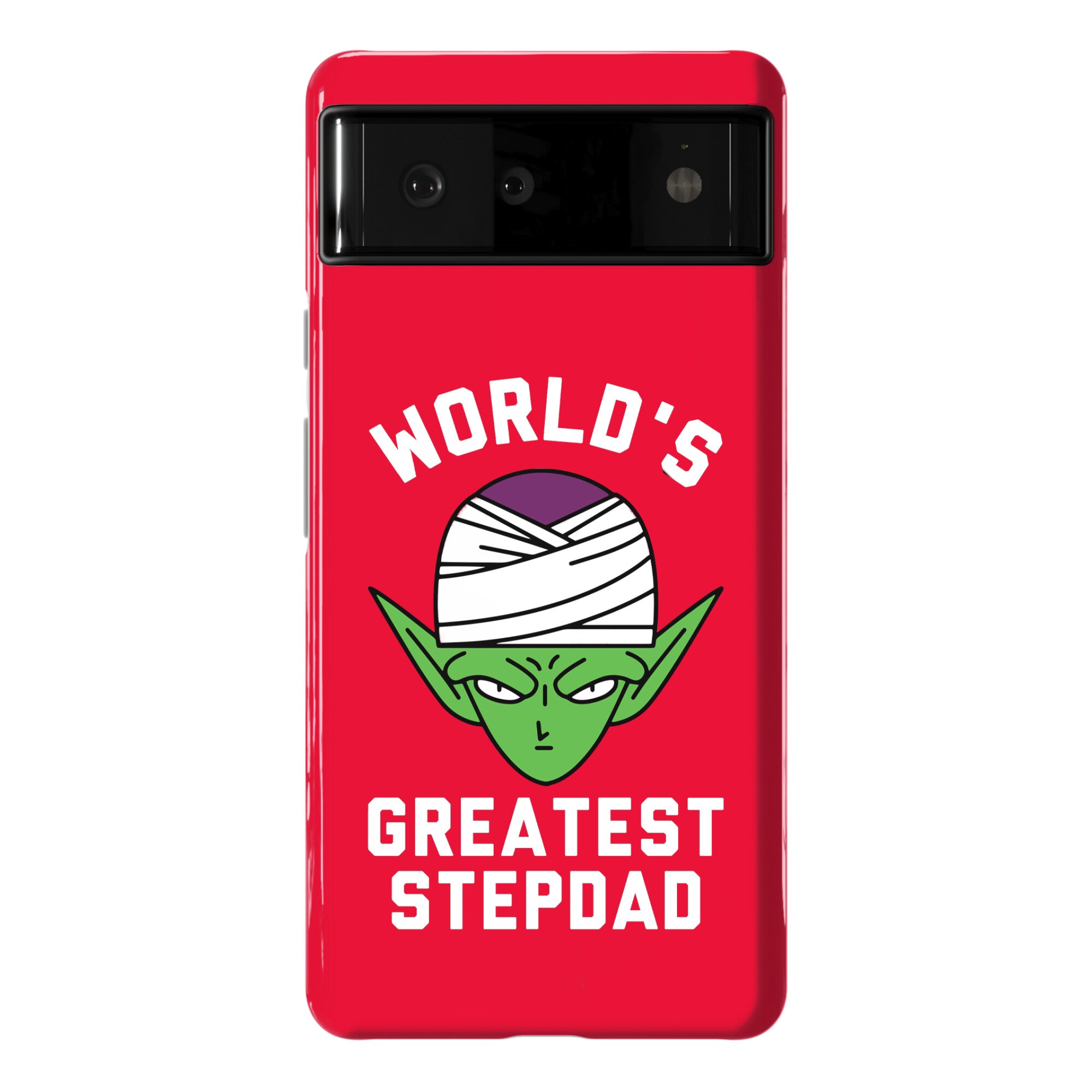 World's Greatest Stepdad Piccolo Parody Phone Case