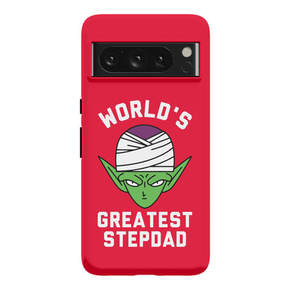 World's Greatest Stepdad Piccolo Parody Phone Case