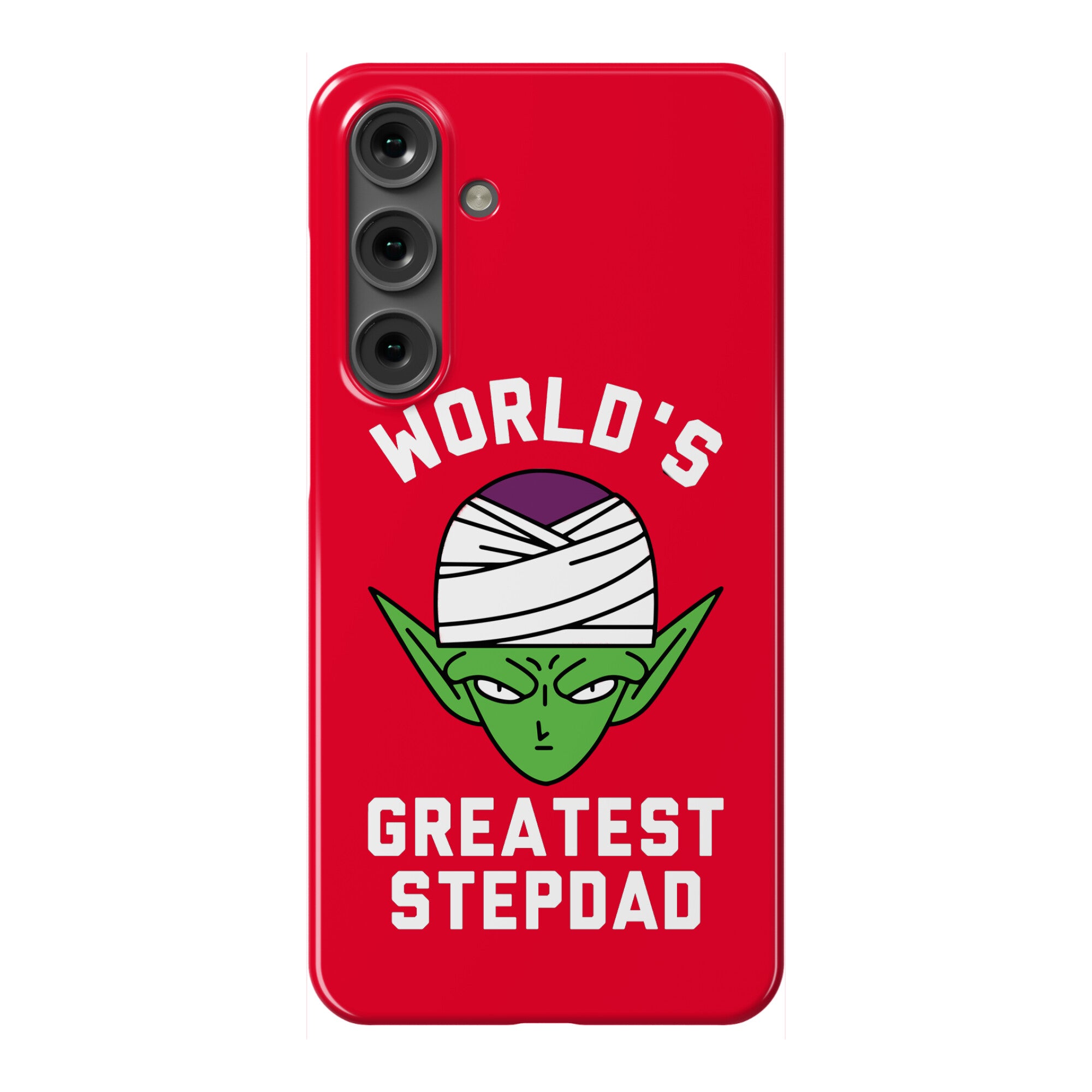 World's Greatest Stepdad Piccolo Parody Phone Case