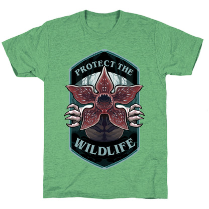 Protect The Wildlife Demogorgon Unisex Triblend Tee