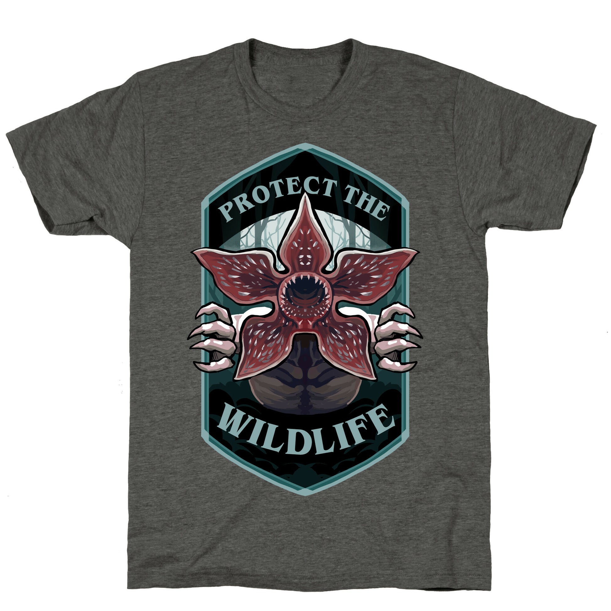 Protect The Wildlife Demogorgon Unisex Triblend Tee