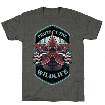 Protect The Wildlife Demogorgon Unisex Triblend Tee