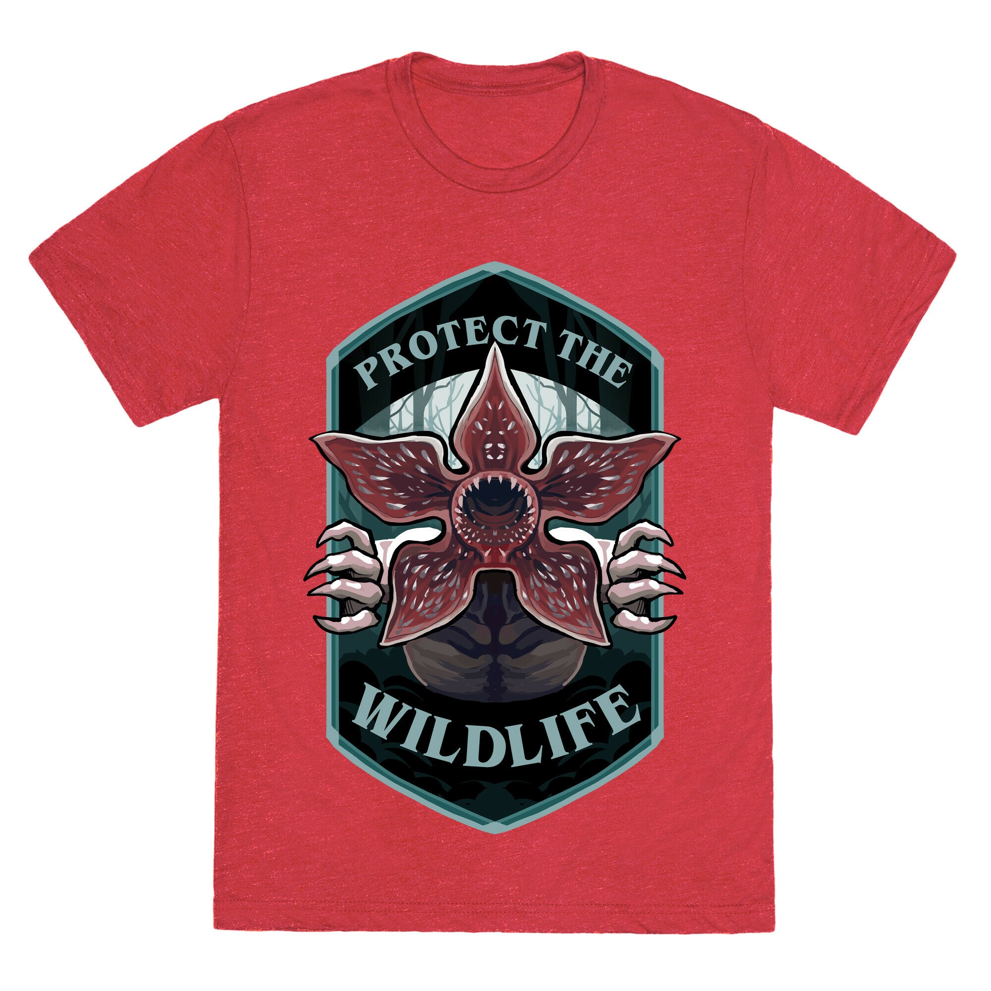 Protect The Wildlife Demogorgon Unisex Triblend Tee