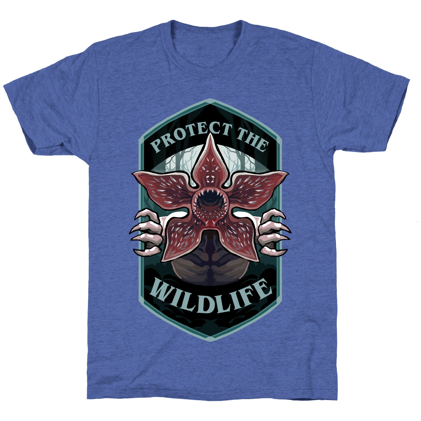 Protect The Wildlife Demogorgon Unisex Triblend Tee