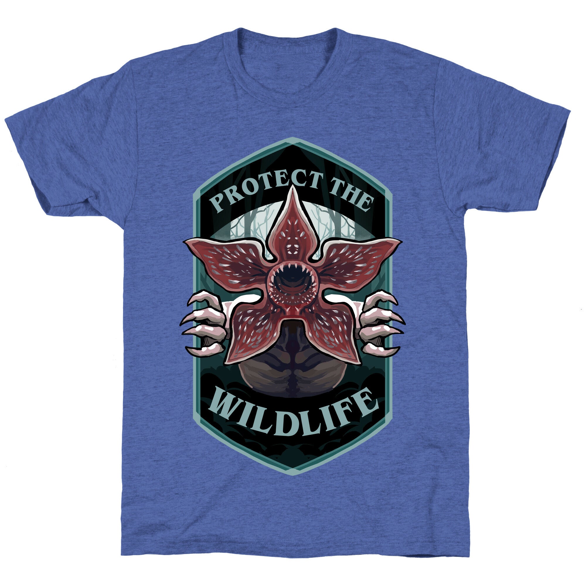 Protect The Wildlife Demogorgon Unisex Triblend Tee
