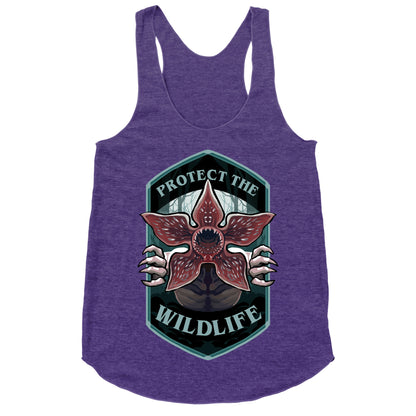 Protect The Wildlife Demogorgon Racerback Tank