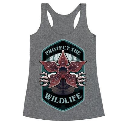 Protect The Wildlife Demogorgon Racerback Tank