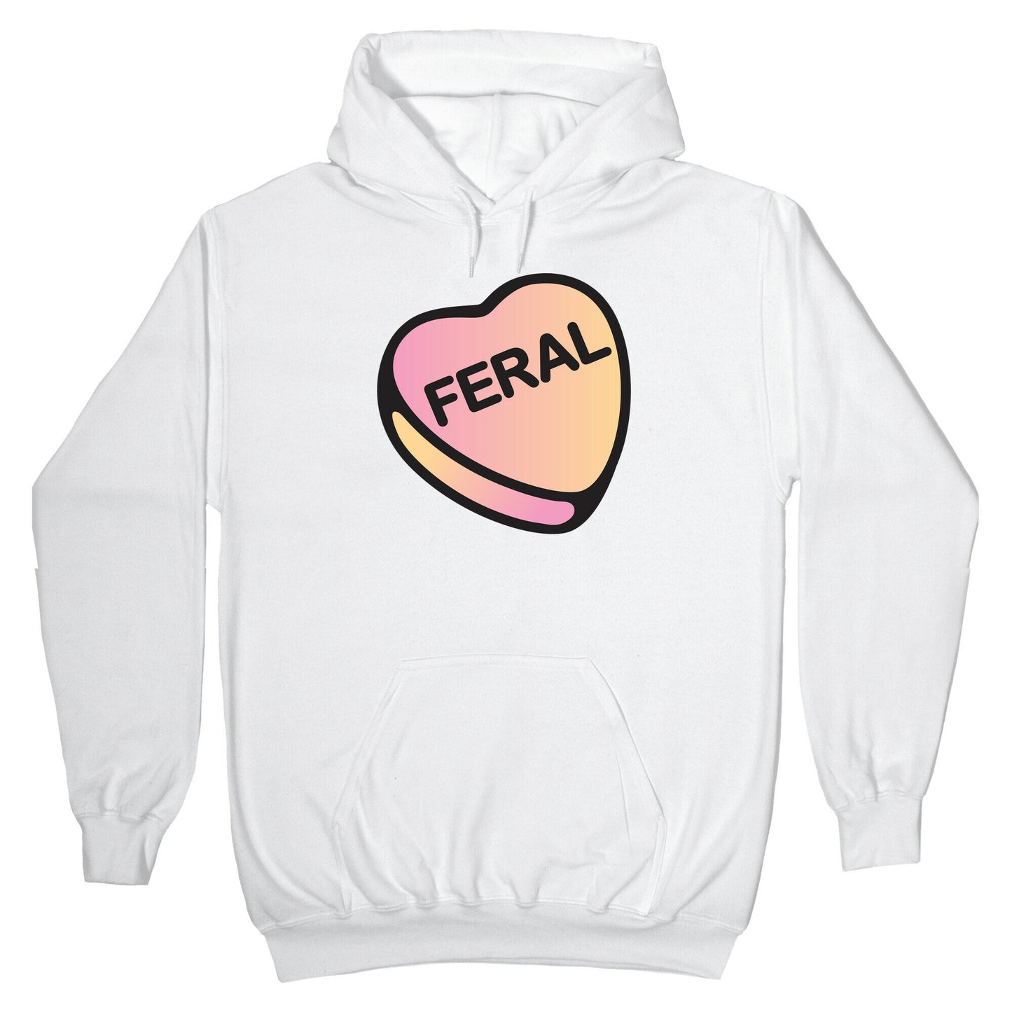 Feral Candy Heart Hoodie