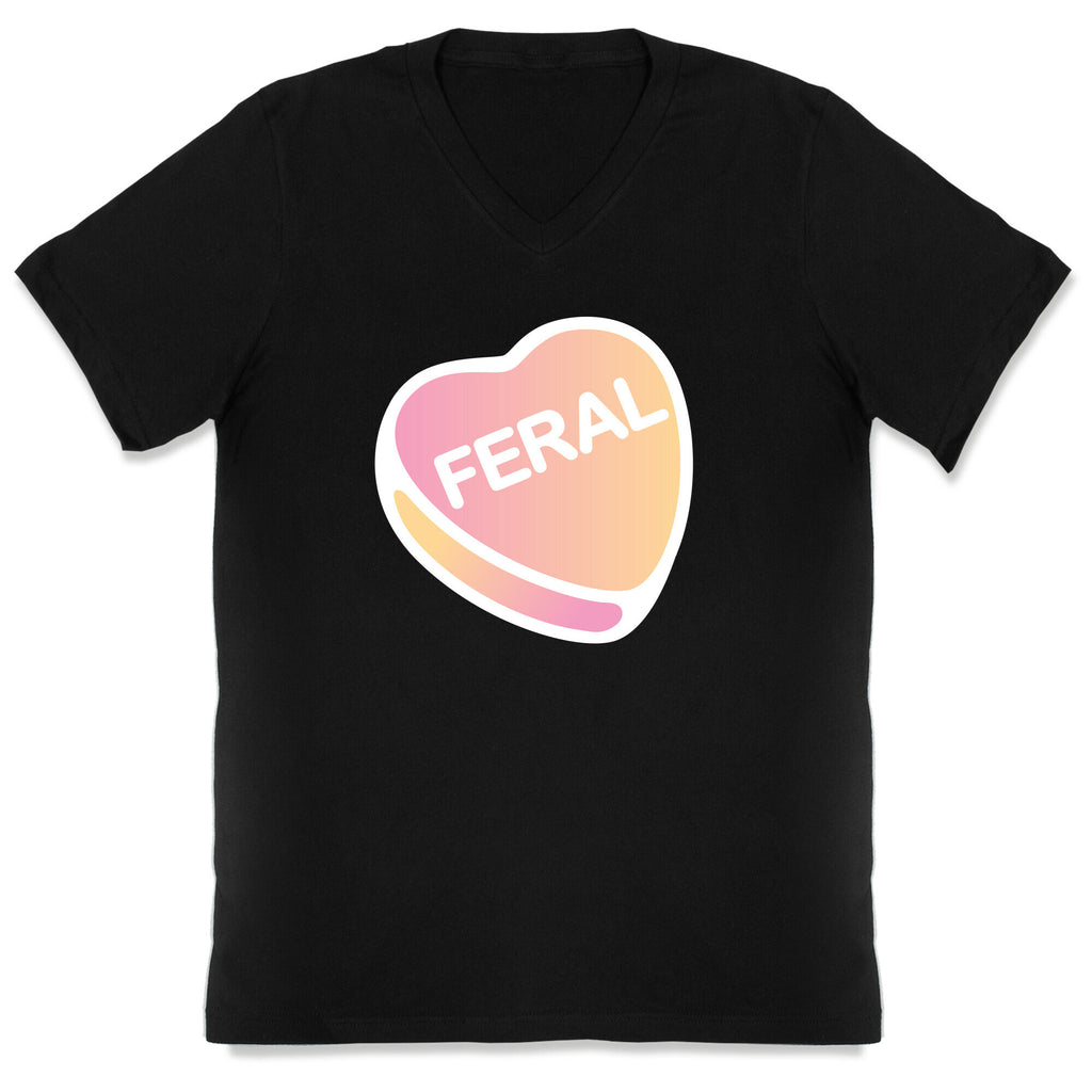 Feral Candy Heart V-Neck