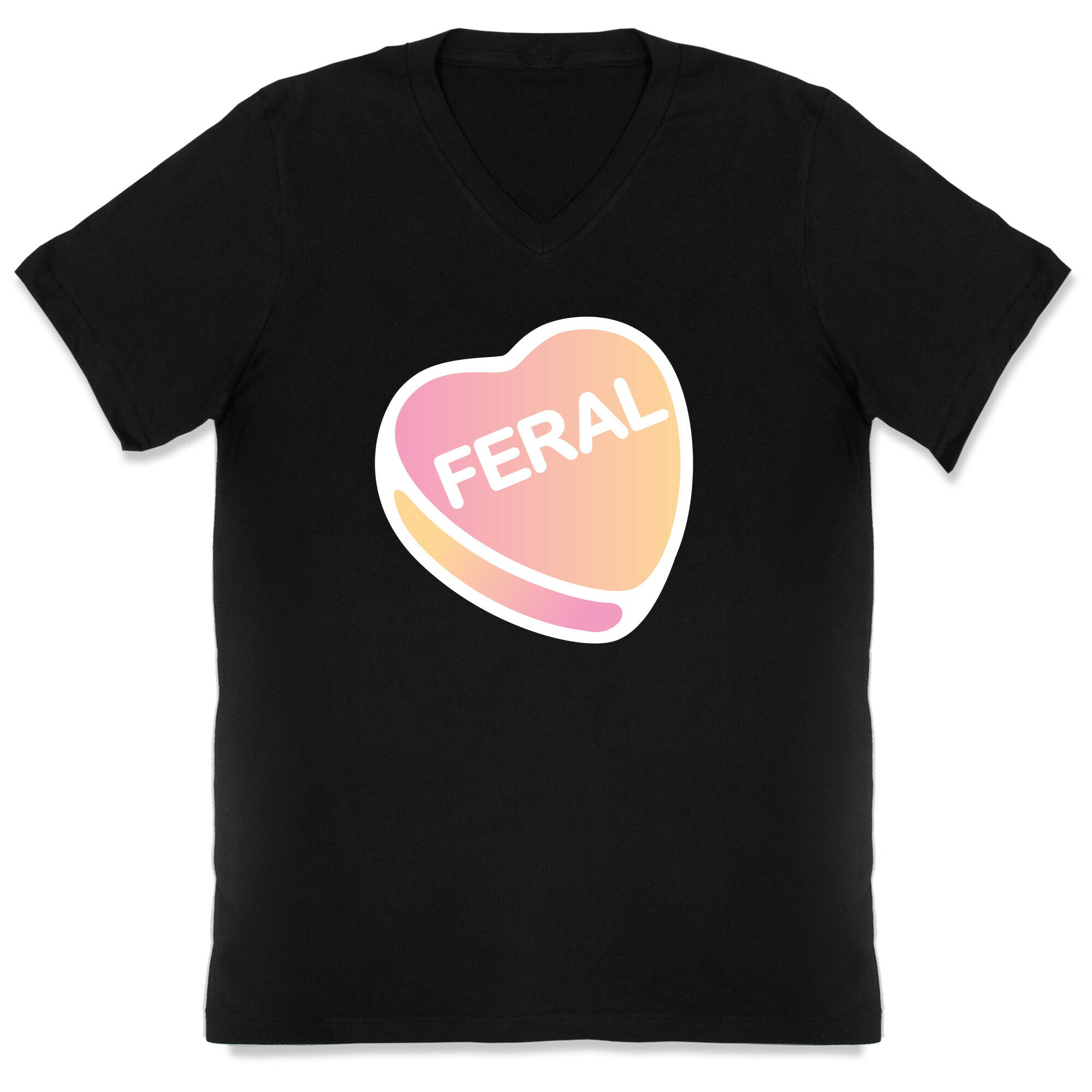 Feral Candy Heart V-Neck