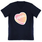 Feral Candy Heart V-Neck