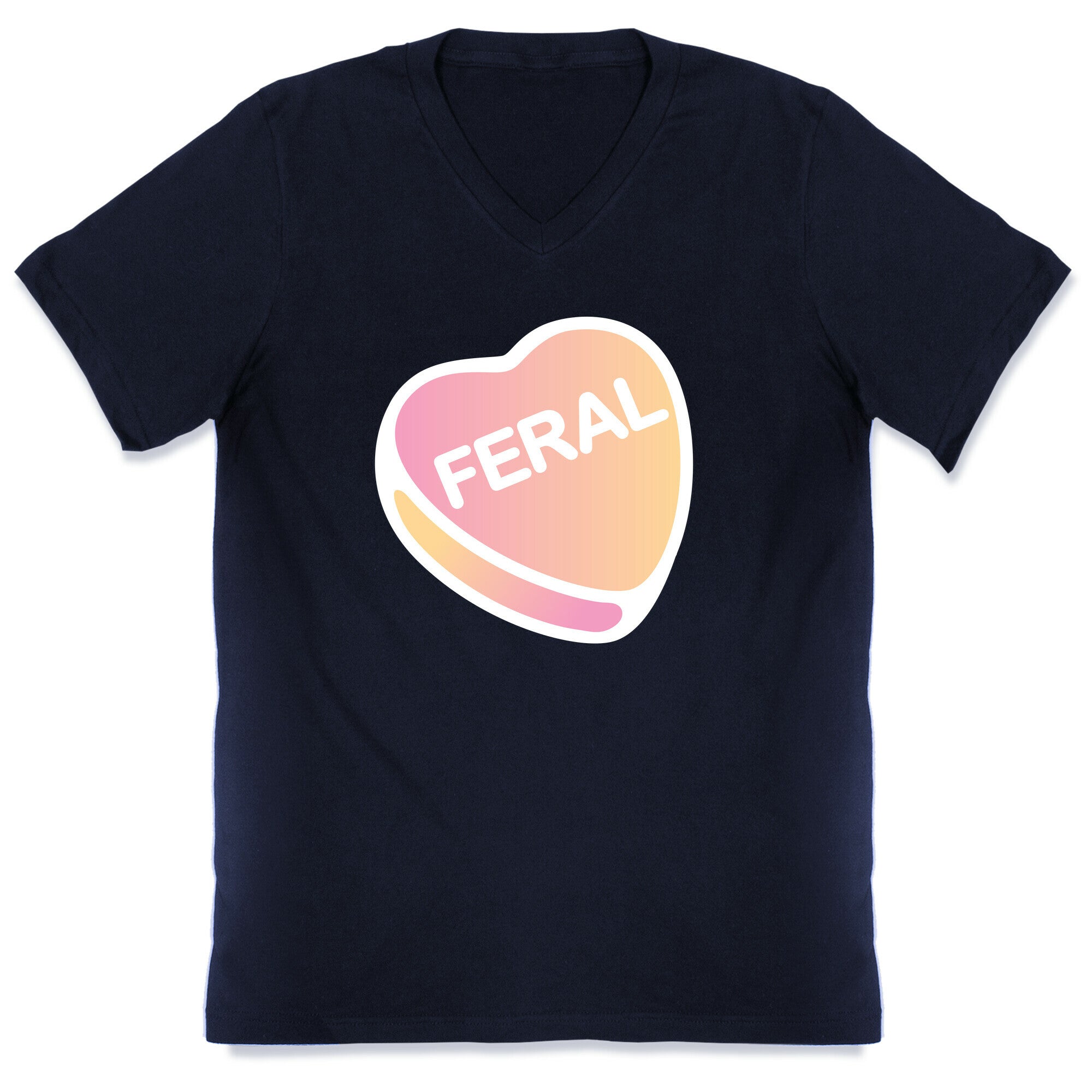 Feral Candy Heart V-Neck