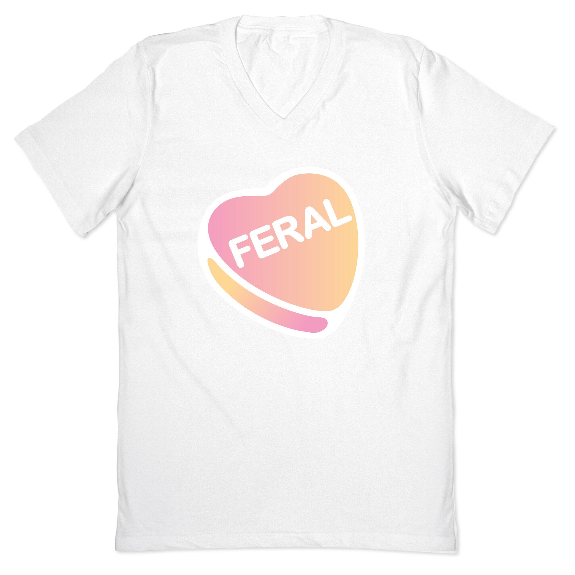 Feral Candy Heart V-Neck