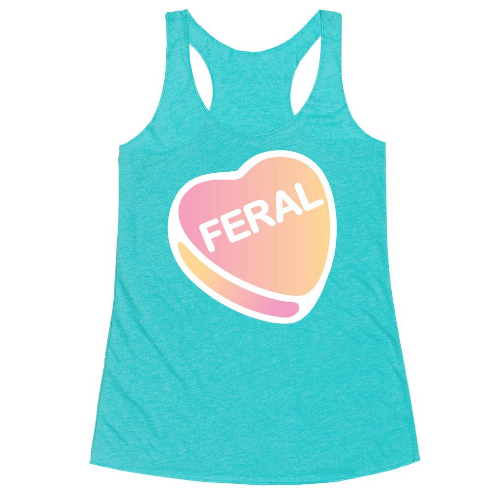 Feral Candy Heart Racerback Tank