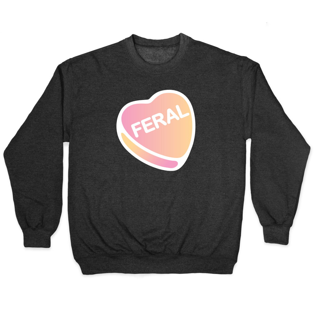 Feral Candy Heart Crewneck Sweatshirt