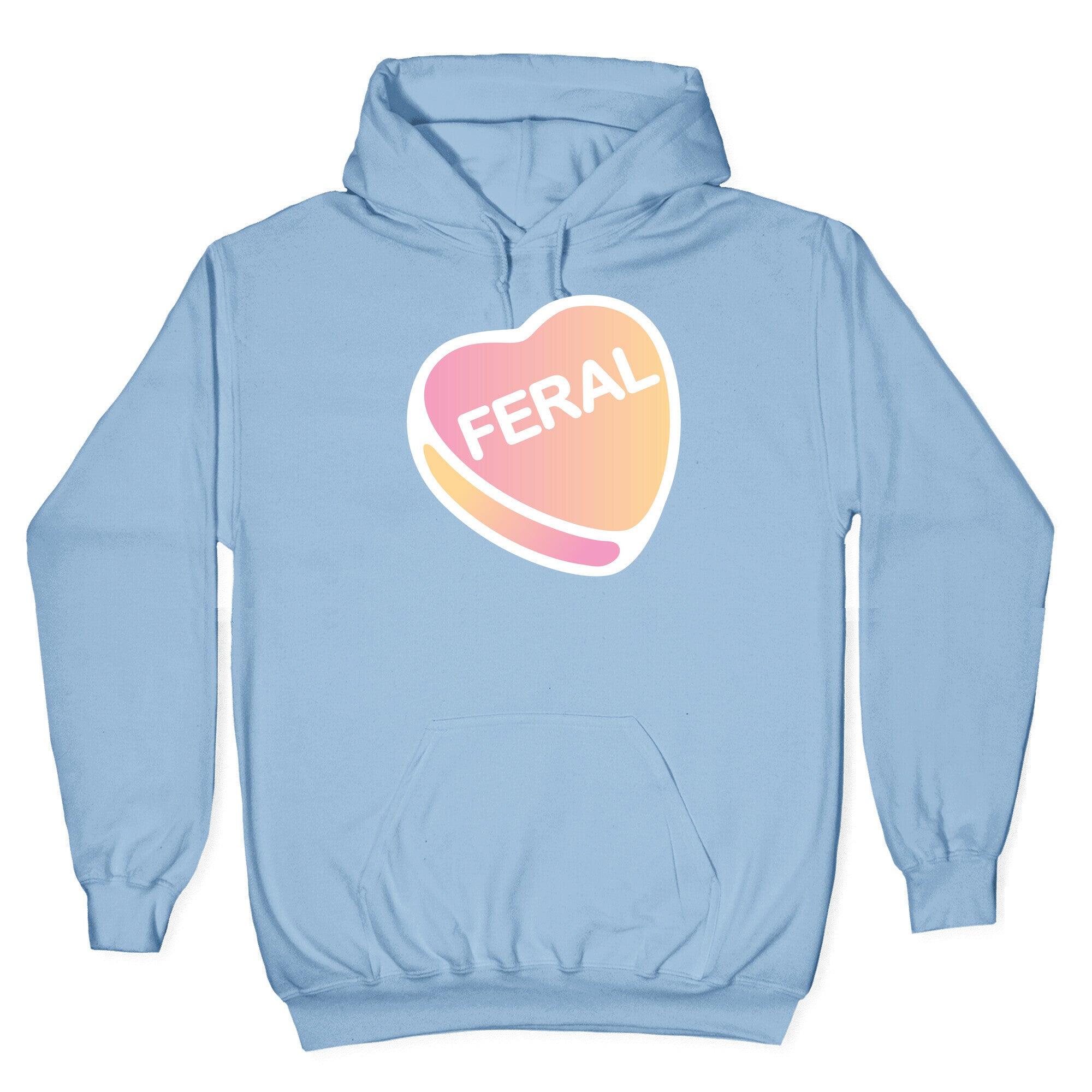 Feral Candy Heart Hoodie