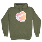 Feral Candy Heart Hoodie