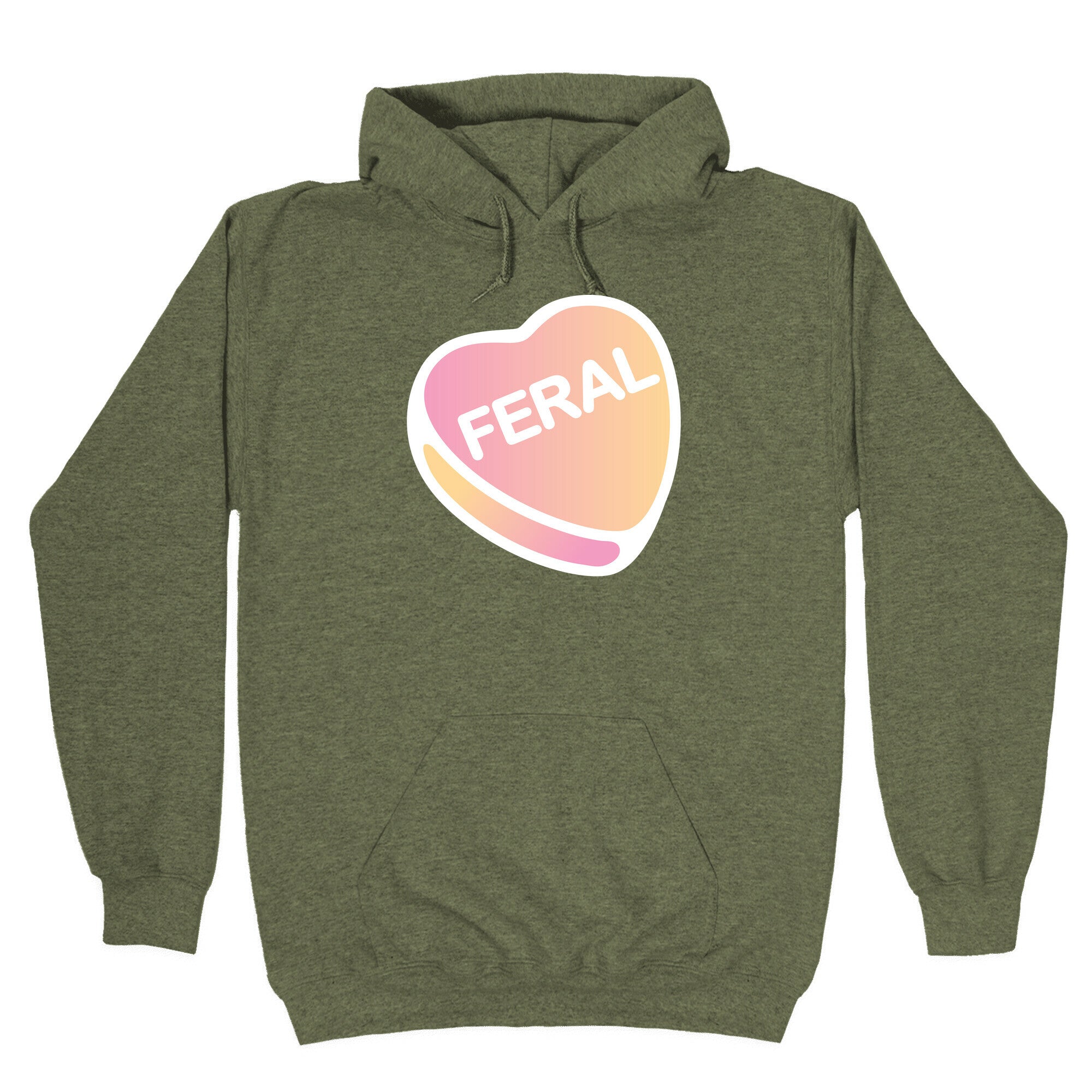 Feral Candy Heart Hoodie