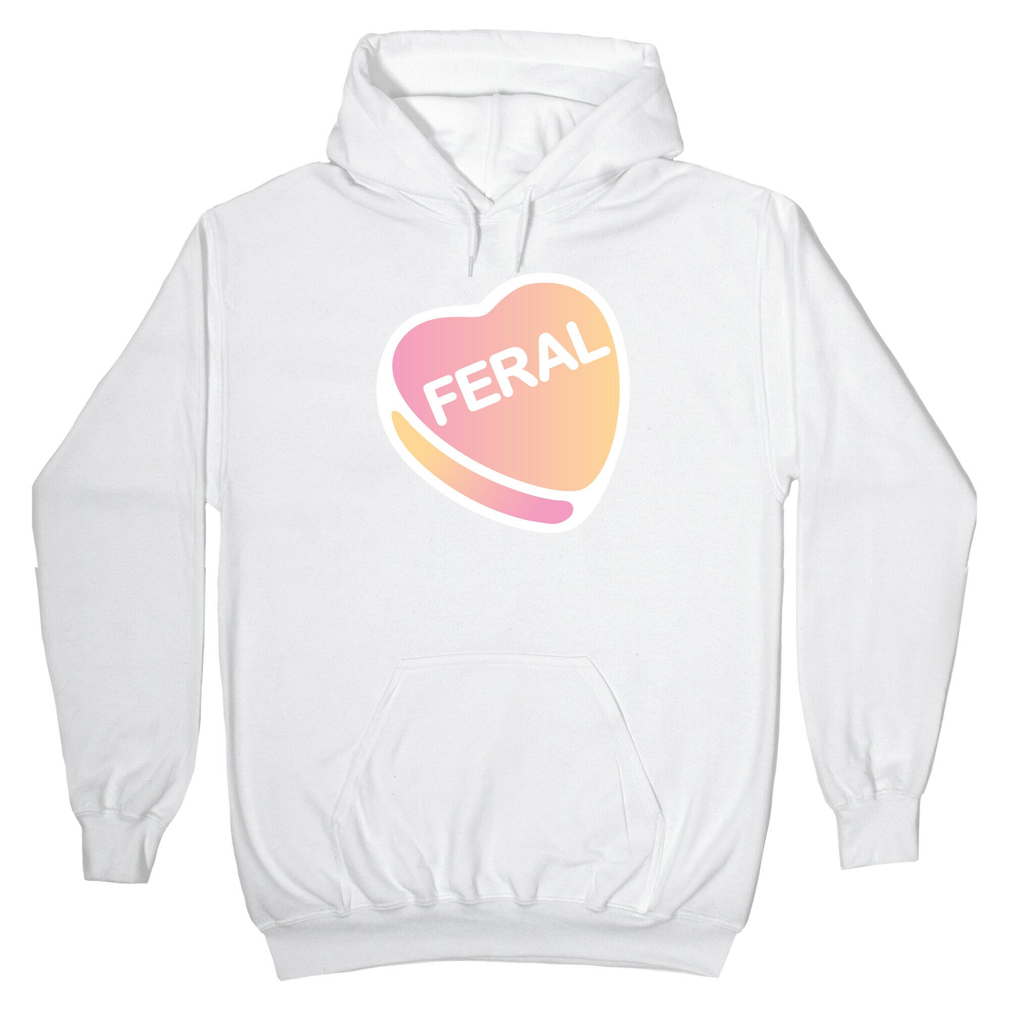 Feral Candy Heart Hoodie