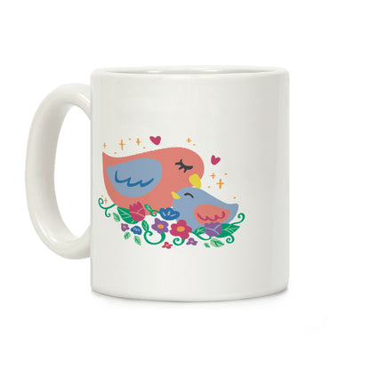 Mama Bird Orange Coffee Mug