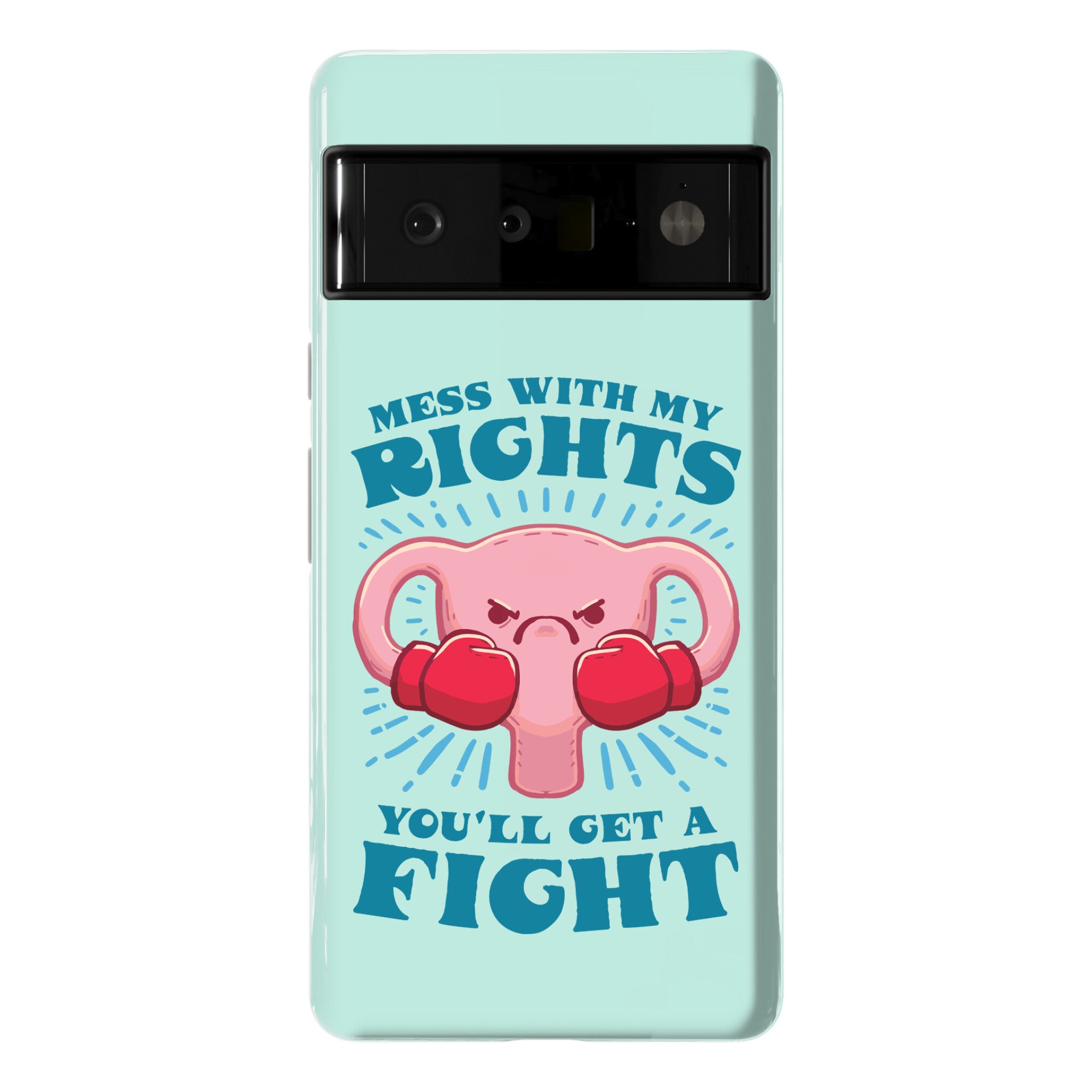 Mess With My Rights, You'll Get A Fight Phone Case