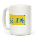 Believe Locker Room Poster Coffee Mug