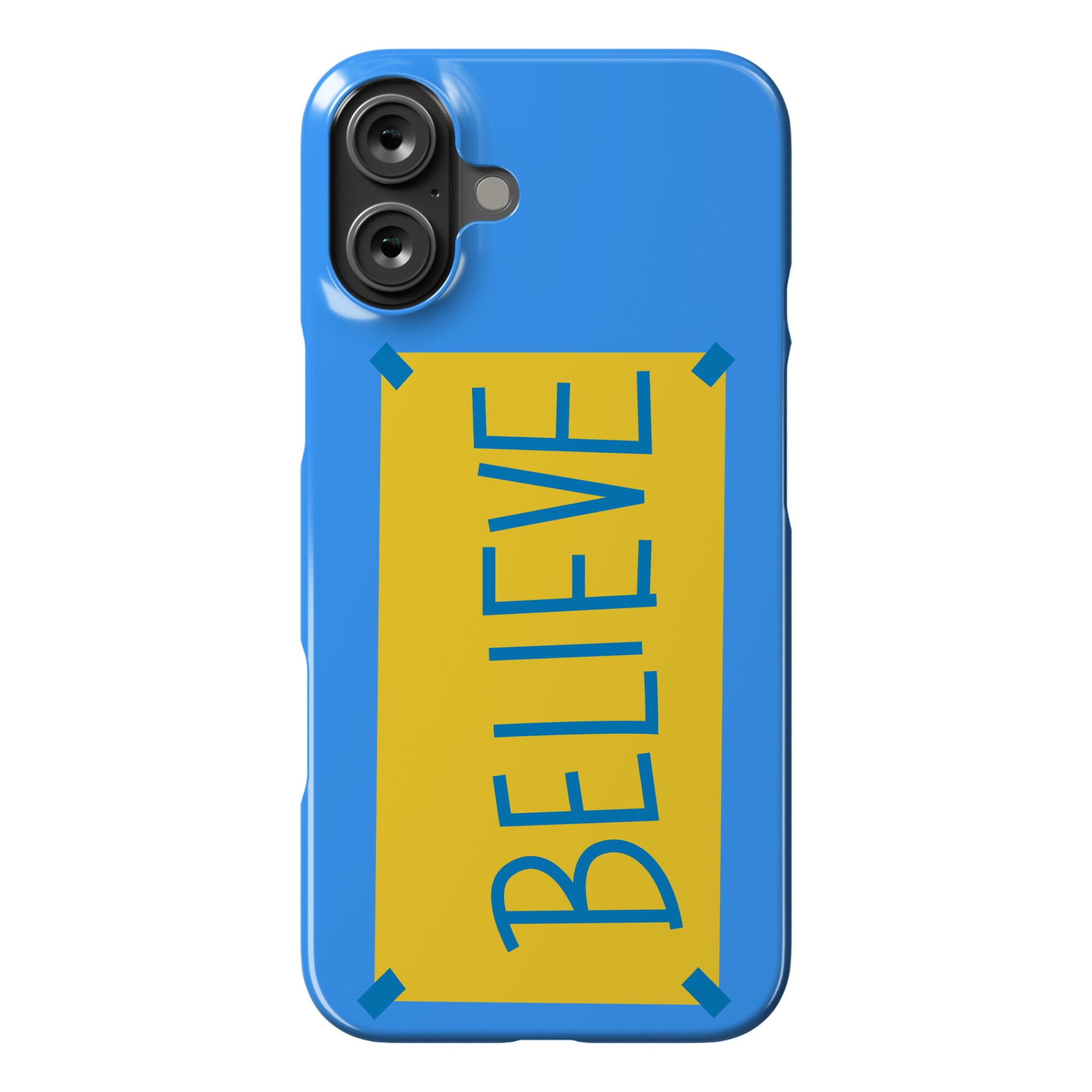 Believe Locker Room Poster Phone Case