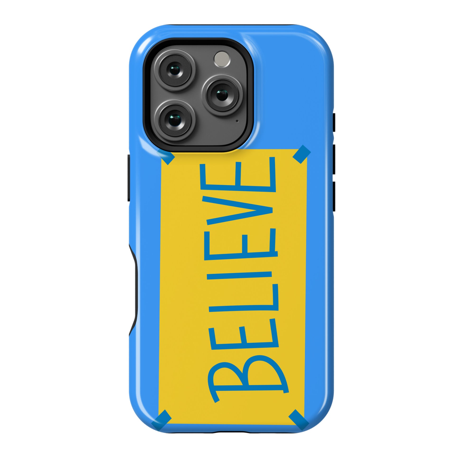 Believe Locker Room Poster Phone Case