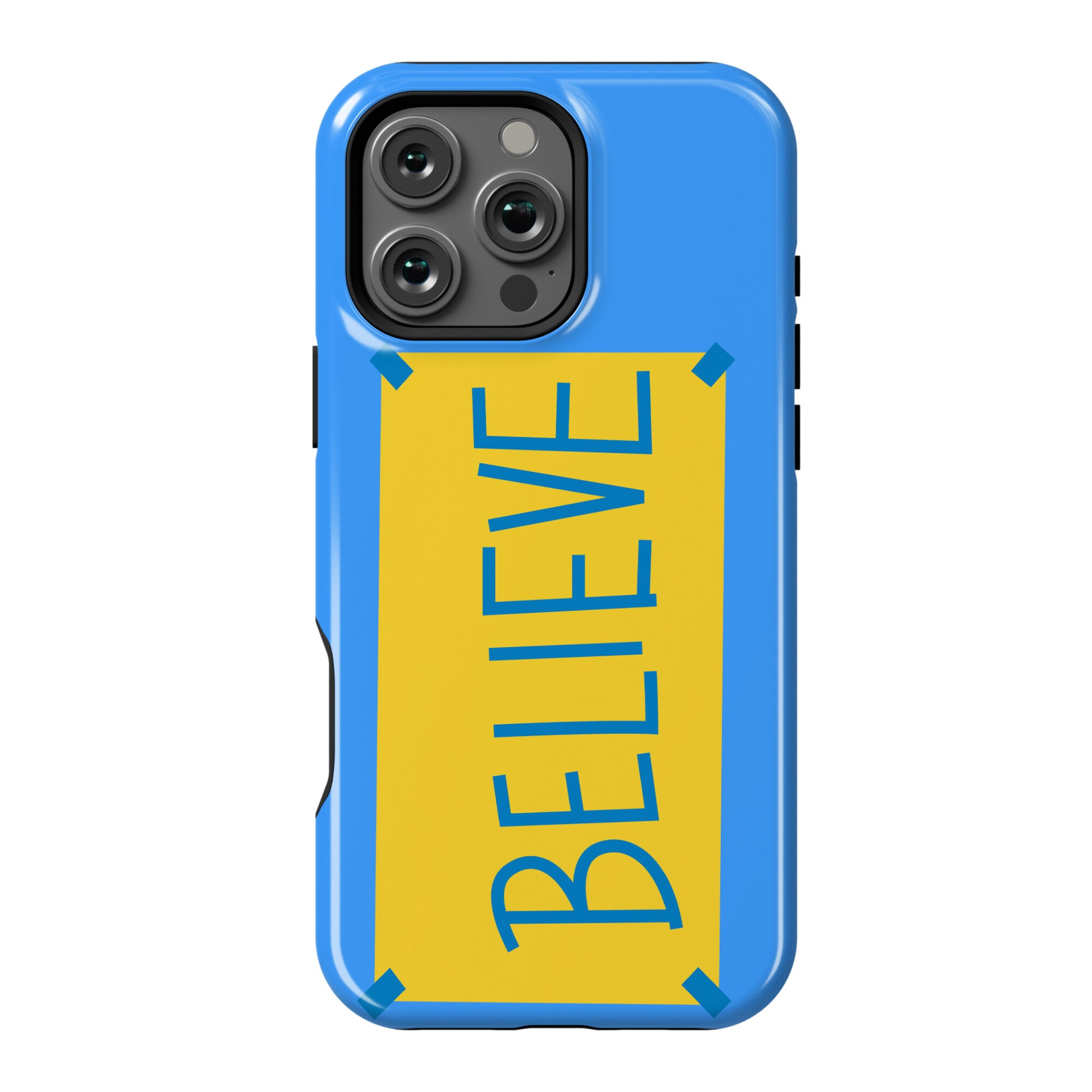 Believe Locker Room Poster Phone Case