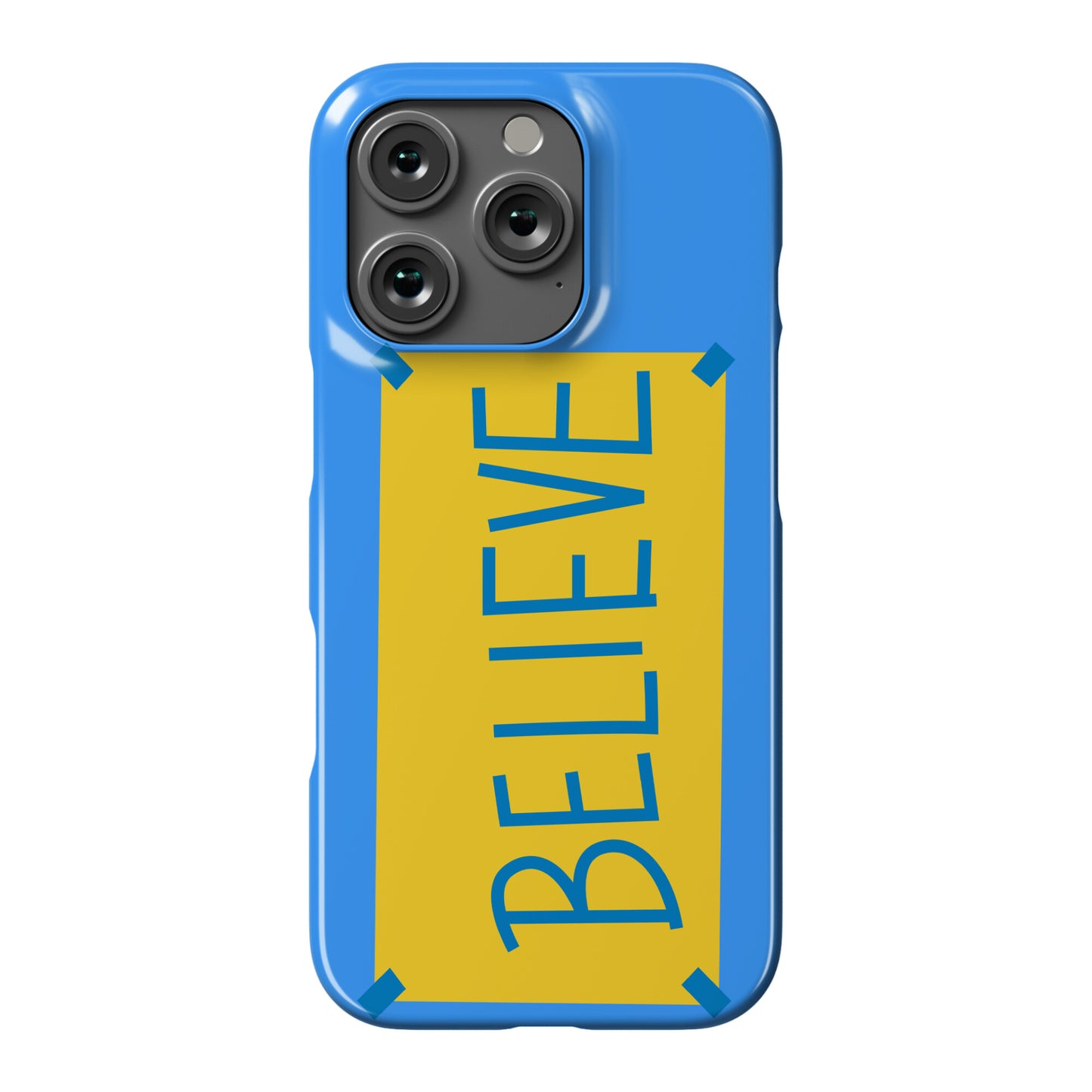 Believe Locker Room Poster Phone Case
