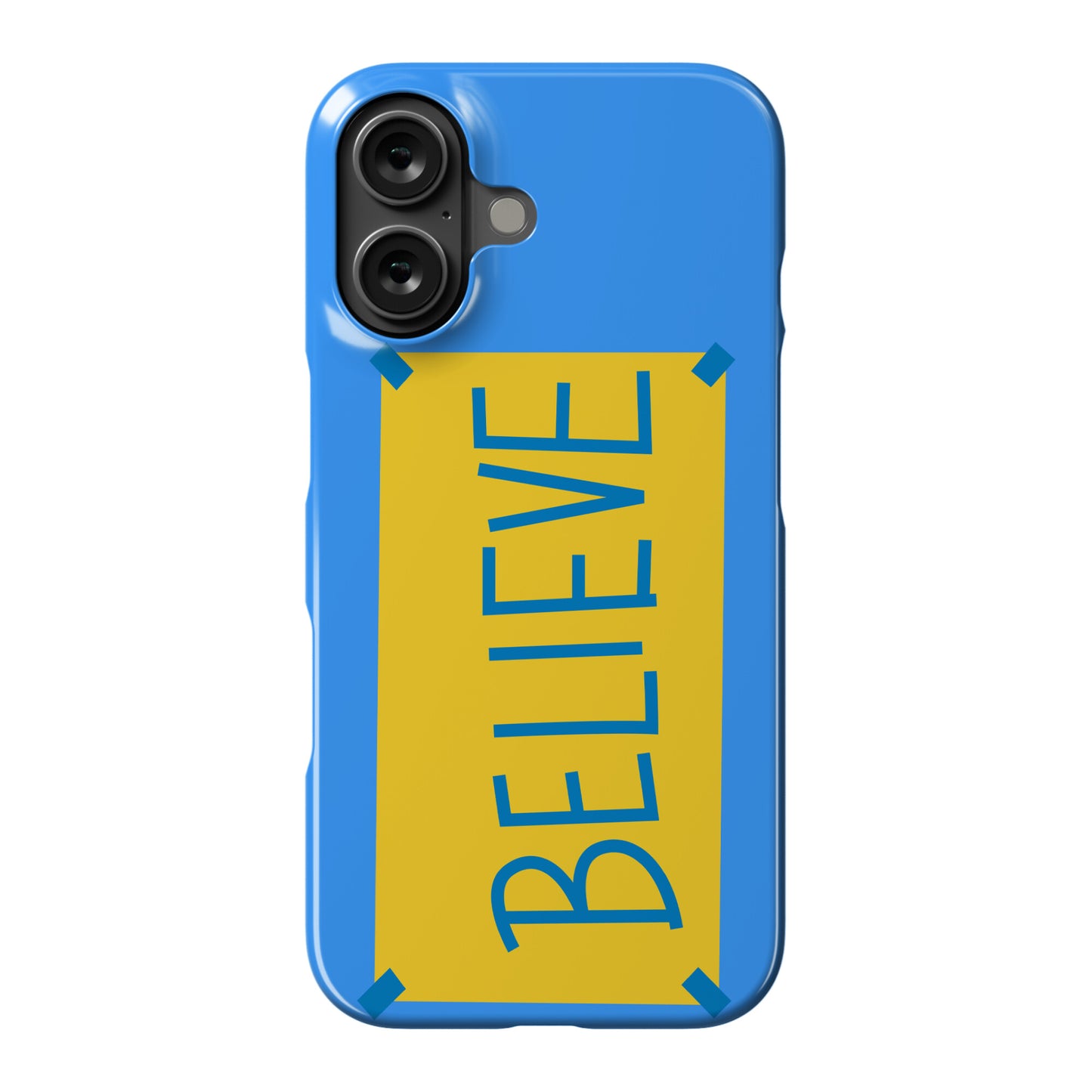 Believe Locker Room Poster Phone Case