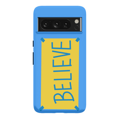 Believe Locker Room Poster Phone Case