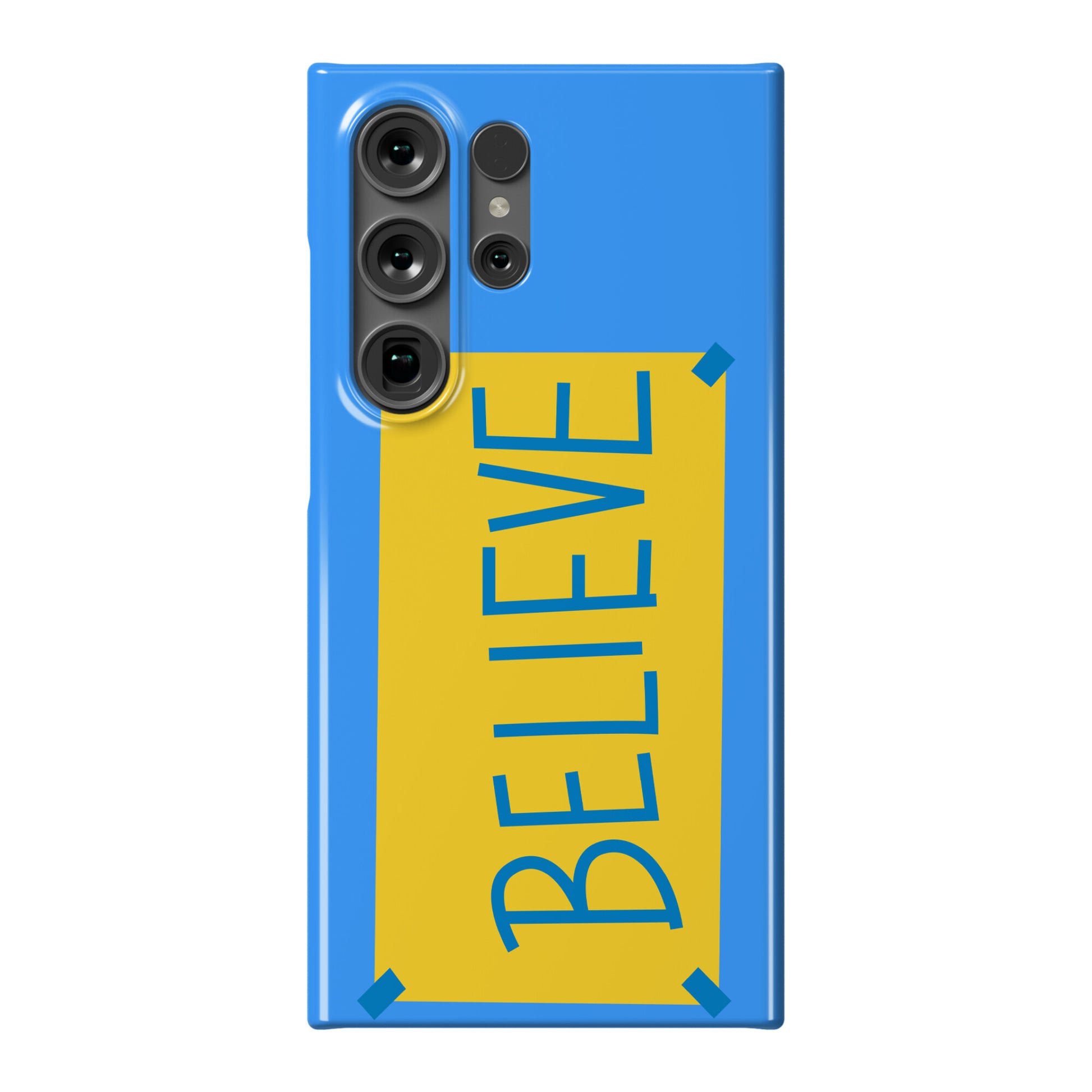 Believe Locker Room Poster Phone Case
