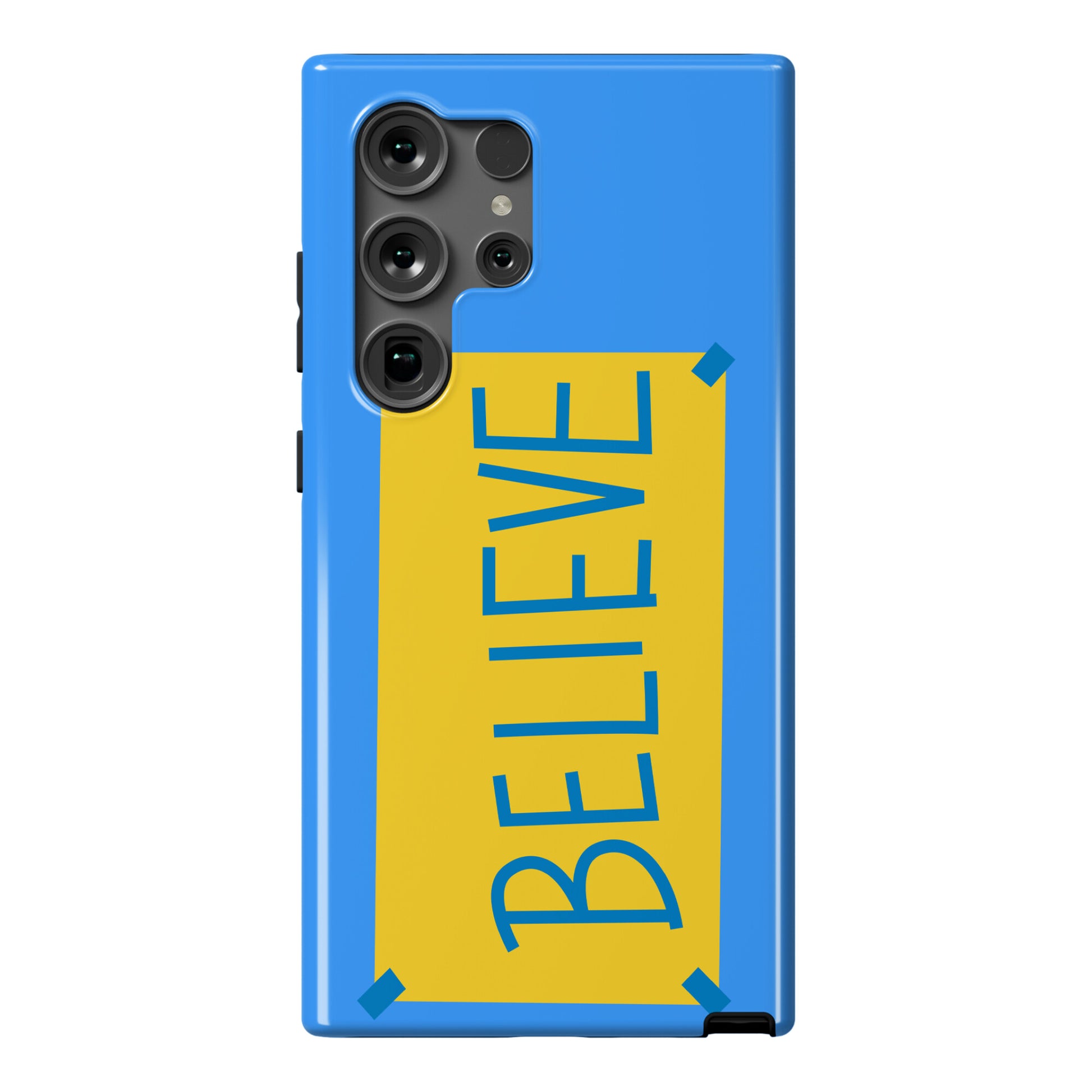Believe Locker Room Poster Phone Case
