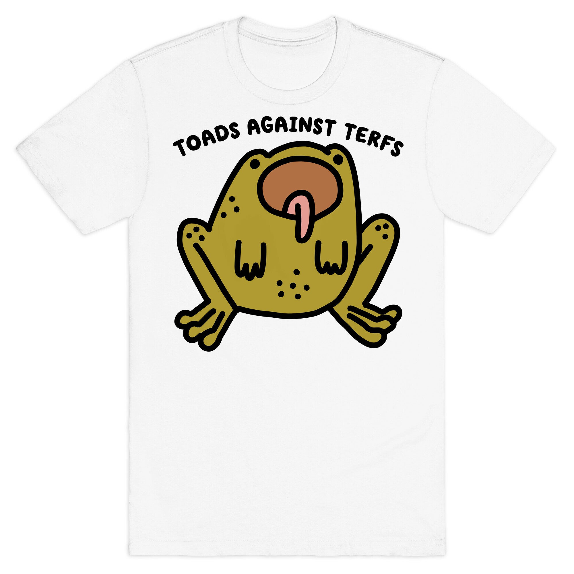 Toads Against TERFs (Censored) T-Shirt