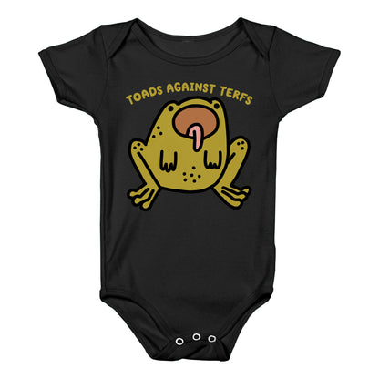 Toads Against TERFs (Censored) Baby One Piece