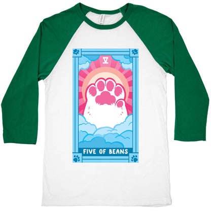 Five of Beans Baseball Tee