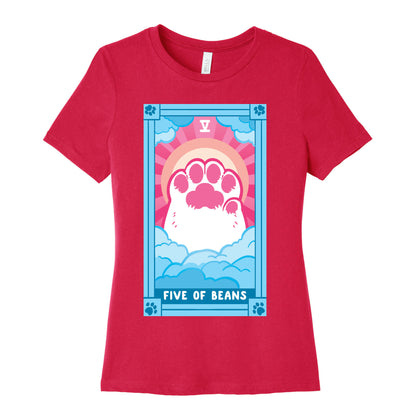 Five of Beans Women's Cotton Tee