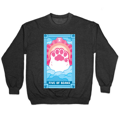 Five of Beans Crewneck Sweatshirt