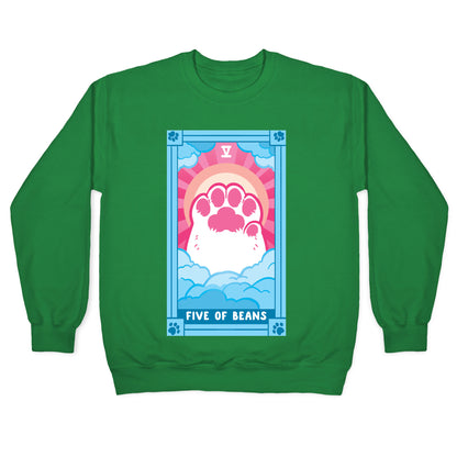 Five of Beans Crewneck Sweatshirt