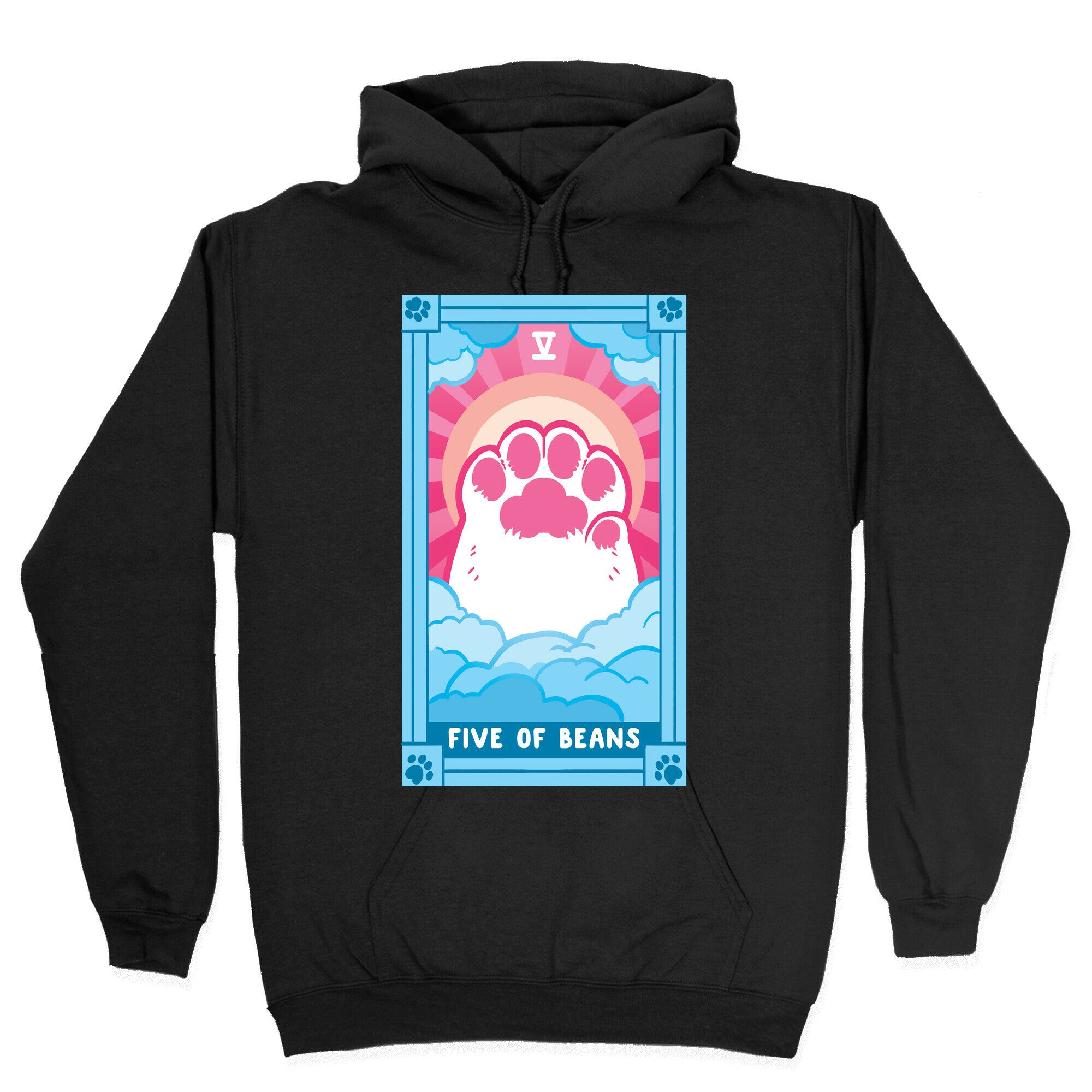 Five of Beans Hoodie