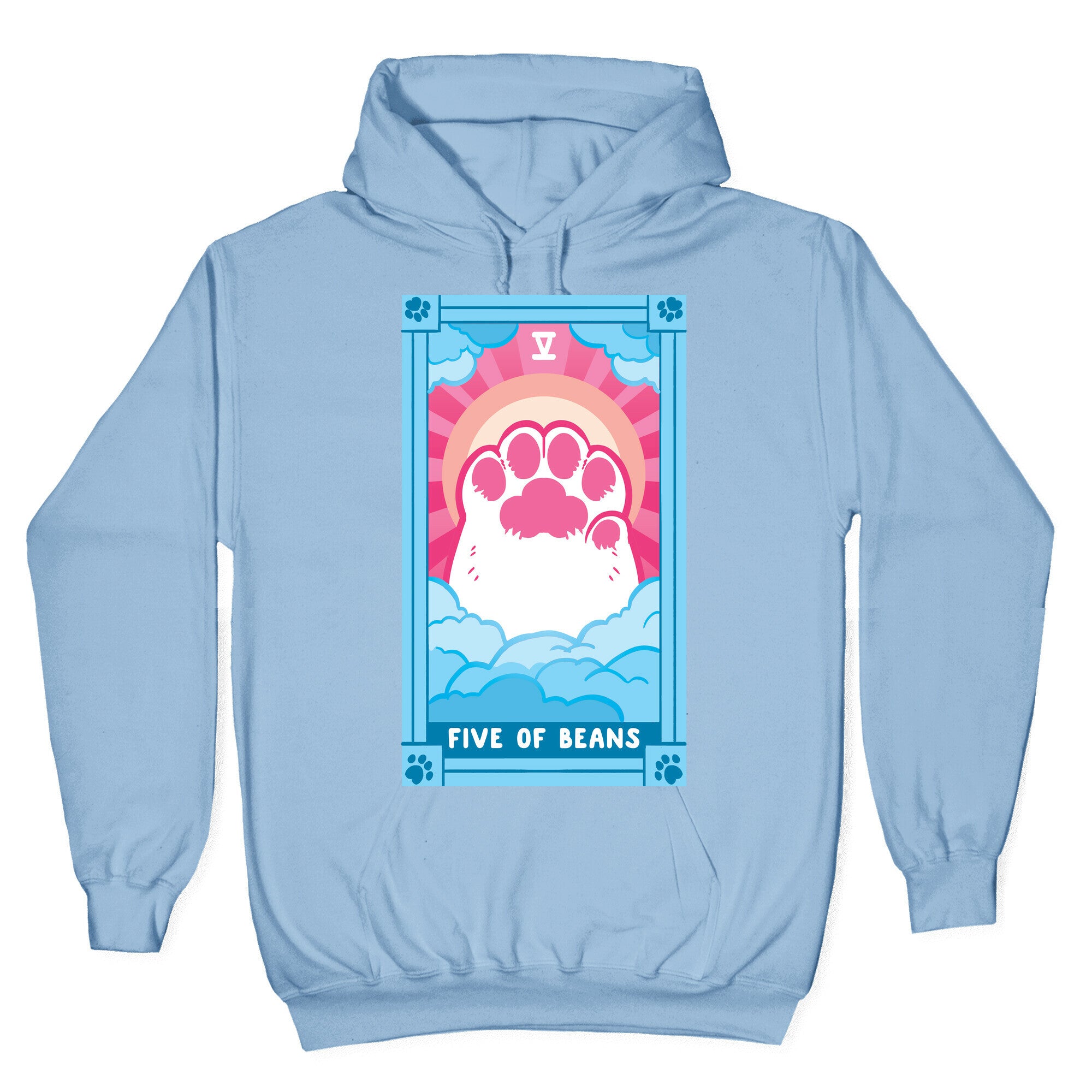Five of Beans Hoodie