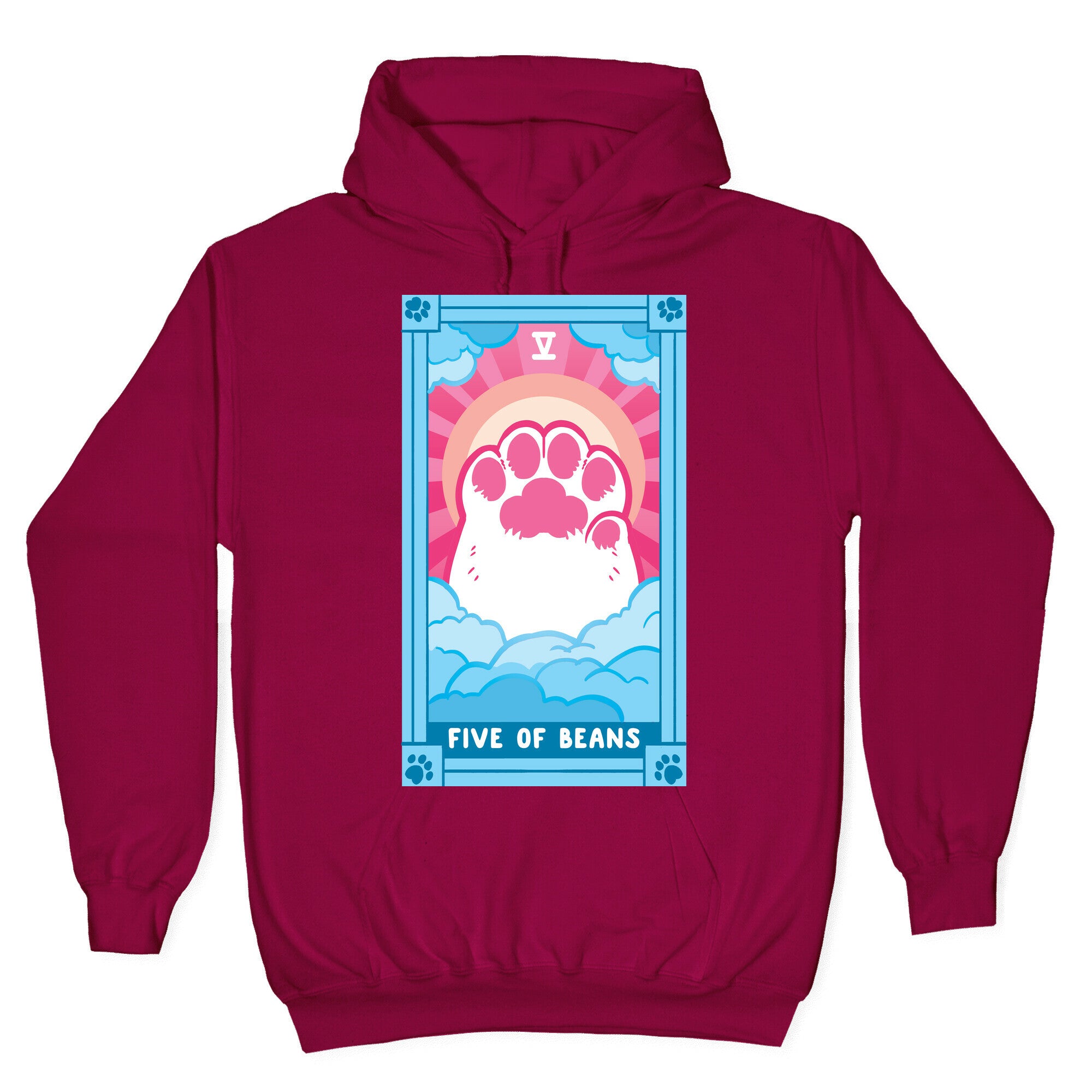 Five of Beans Hoodie