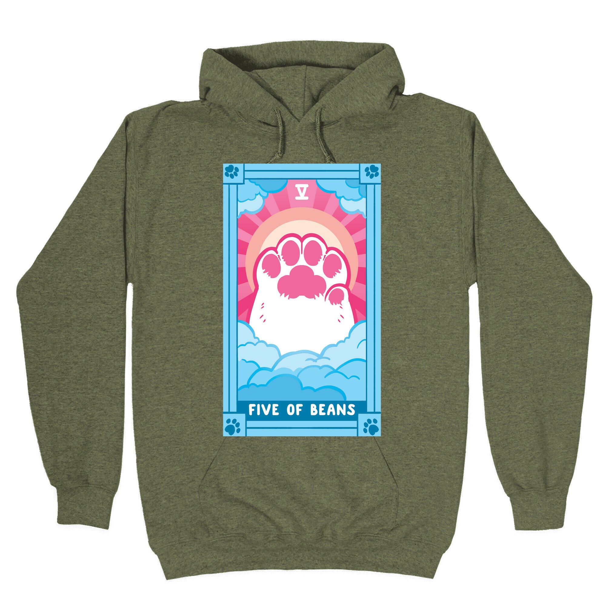 Five of Beans Hoodie