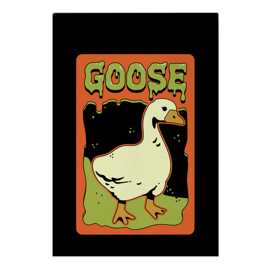 Goose Horror Parody Garden Flag