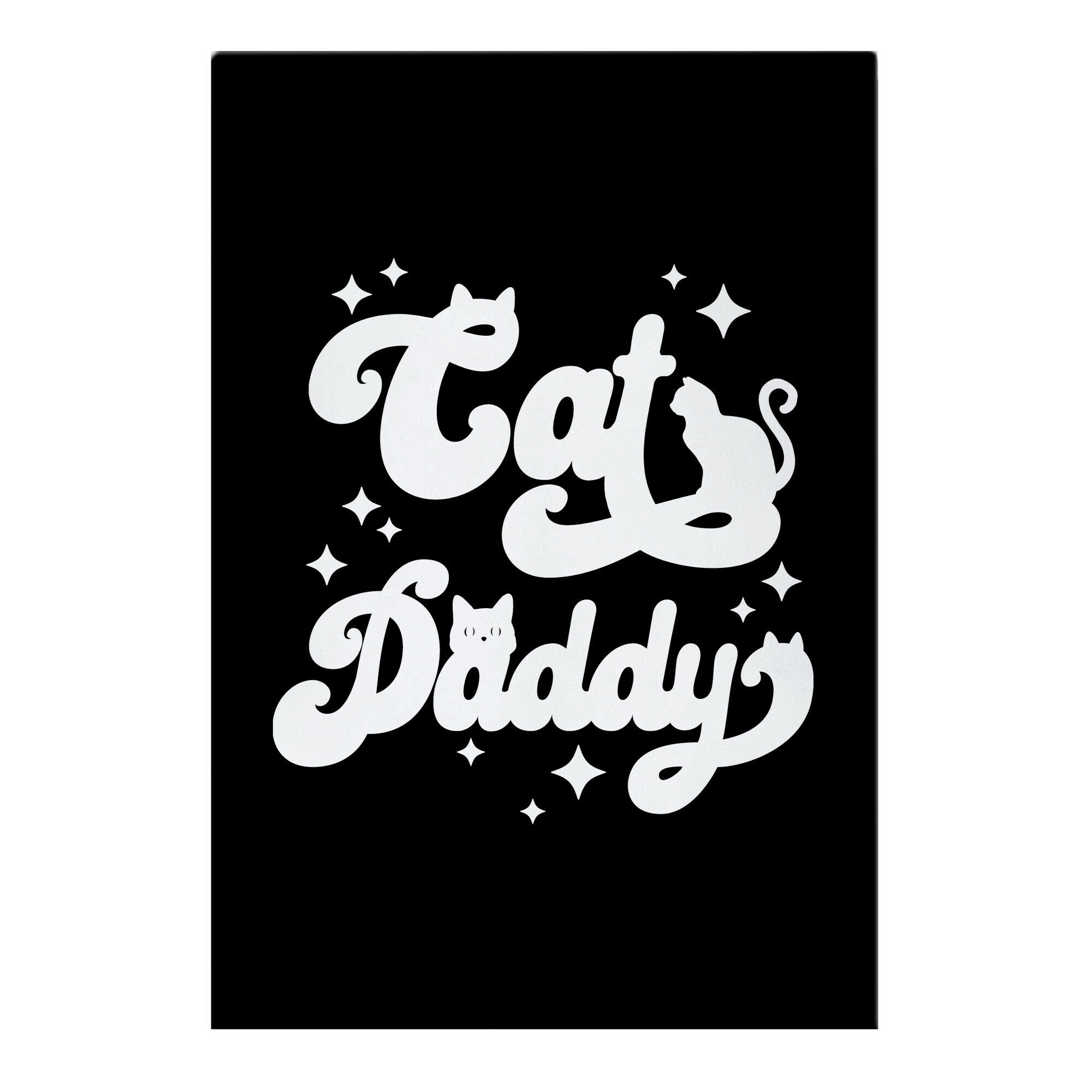 Cat Daddy Garden Flag