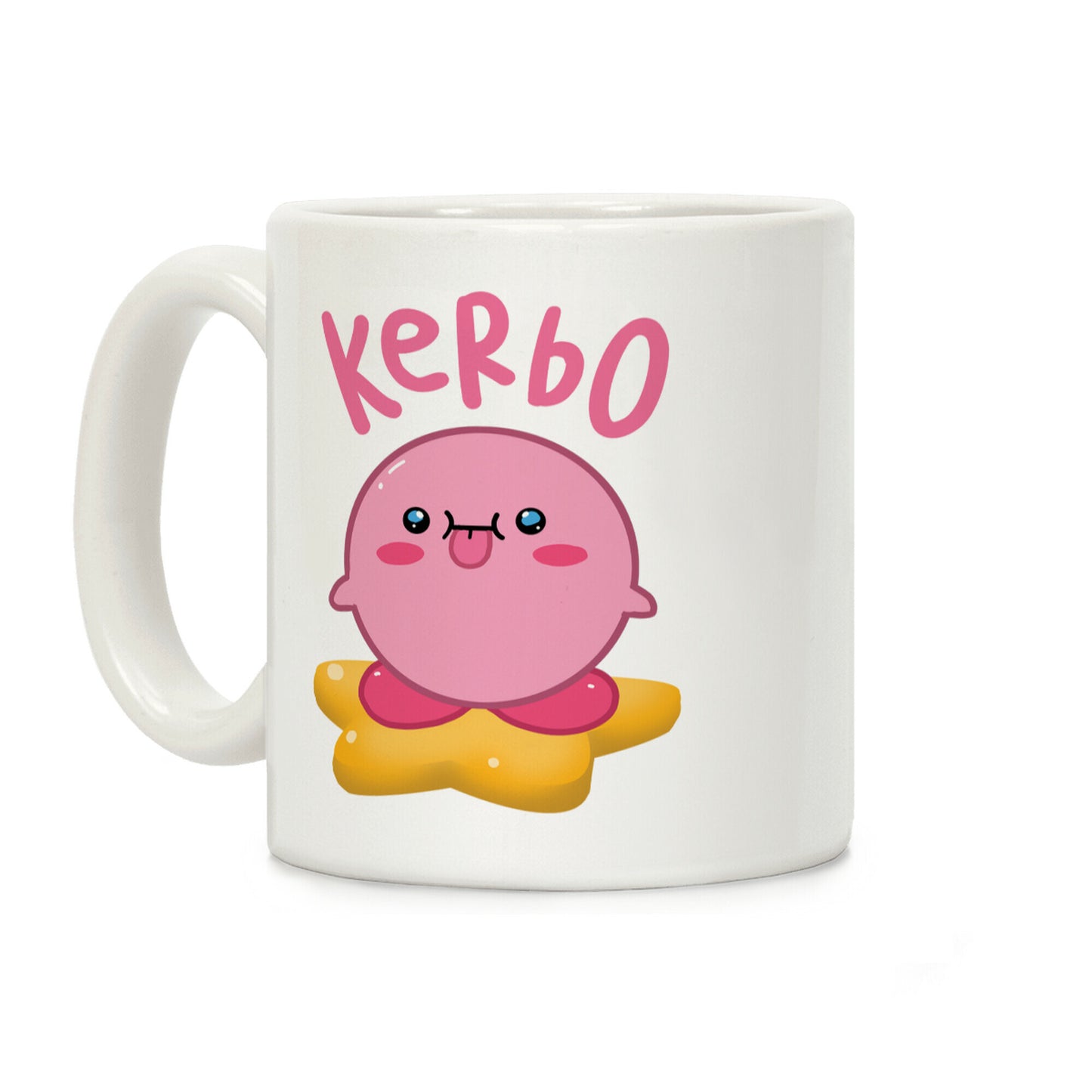 Kerbo Derpy Kirby Coffee Mug